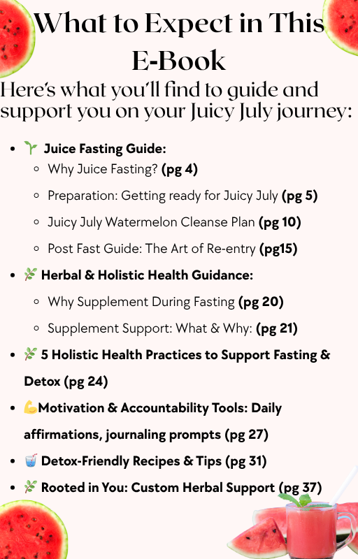 Juicy July Fasting E‑Book