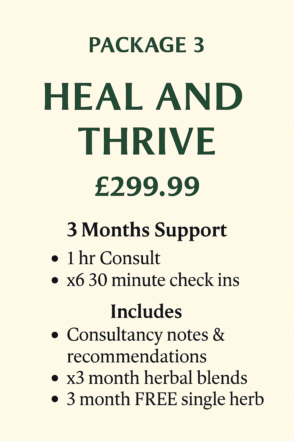 Heal and Thrive